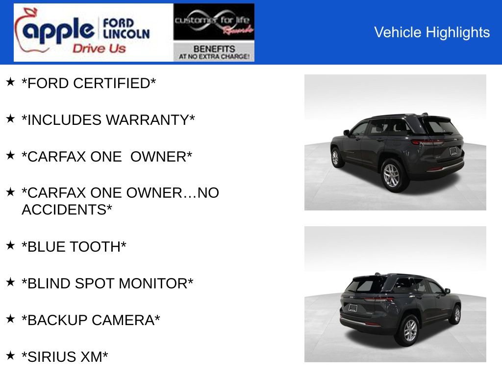 Used 2025 Jeep Grand Cherokee Laredo X image 9