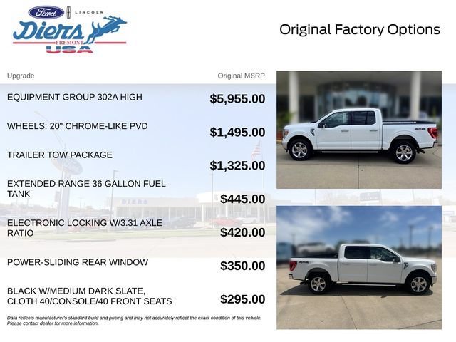 Certified 2023 Ford F150 XLT w/ Equipment Group 302A High AWD/4WD image 14
