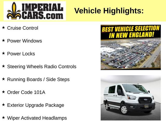 Certified 2025 Ford Transit 250 Low Roof w/ Exterior Upgrade Package RWD image 5