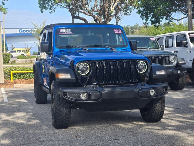 Used 2023 Jeep Wrangler Unlimited Sport AWD/4WD image 3