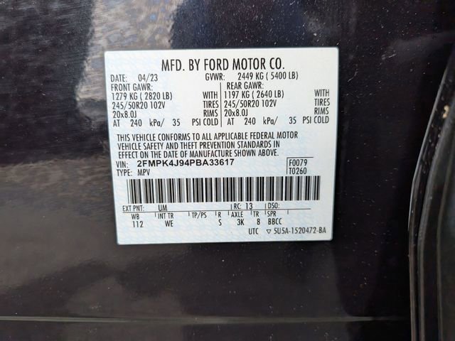 Certified 2023 Ford Edge ST-Line AWD/4WD image 25