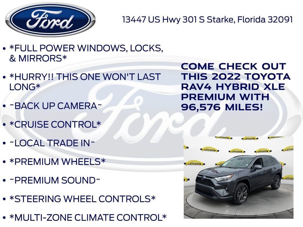 Used 2022 Toyota RAV4 XLE Premium AWD/4WD image 11