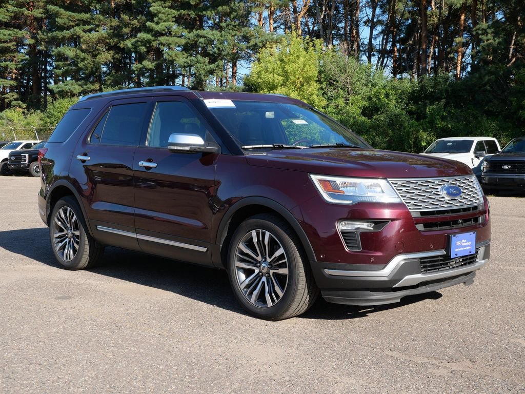 Certified 2018 Ford Explorer Platinum
