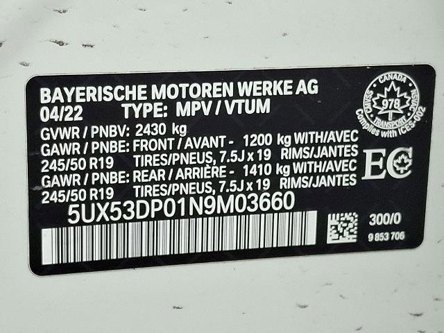 Used 2022 BMW X3 xDrive30i image 30