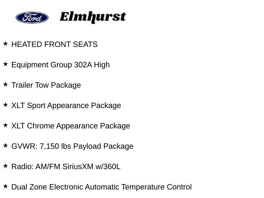 Certified 2023 Ford F150 XLT w/ Equipment Group 302A High AWD/4WD image 10