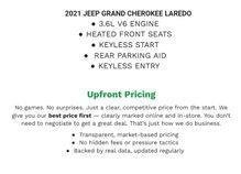 Used 2021 Jeep Grand Cherokee Laredo AWD/4WD image 2