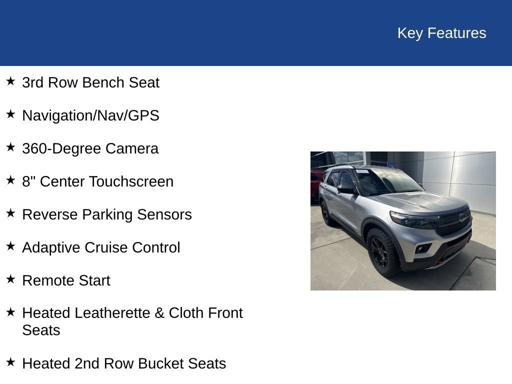 Certified 2023 Ford Explorer Timberline AWD/4WD image 36