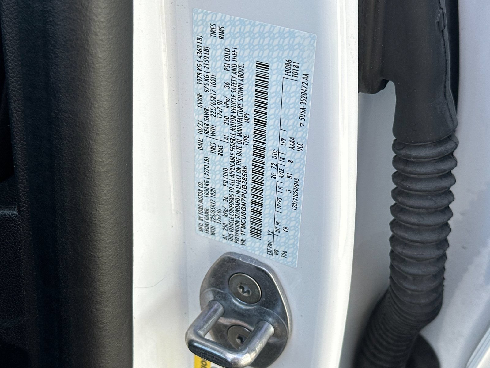 Certified 2023 Ford Escape Active FWD image 42