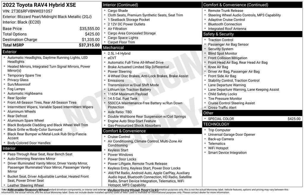 Used 2022 Toyota RAV4 XSE AWD/4WD image 30