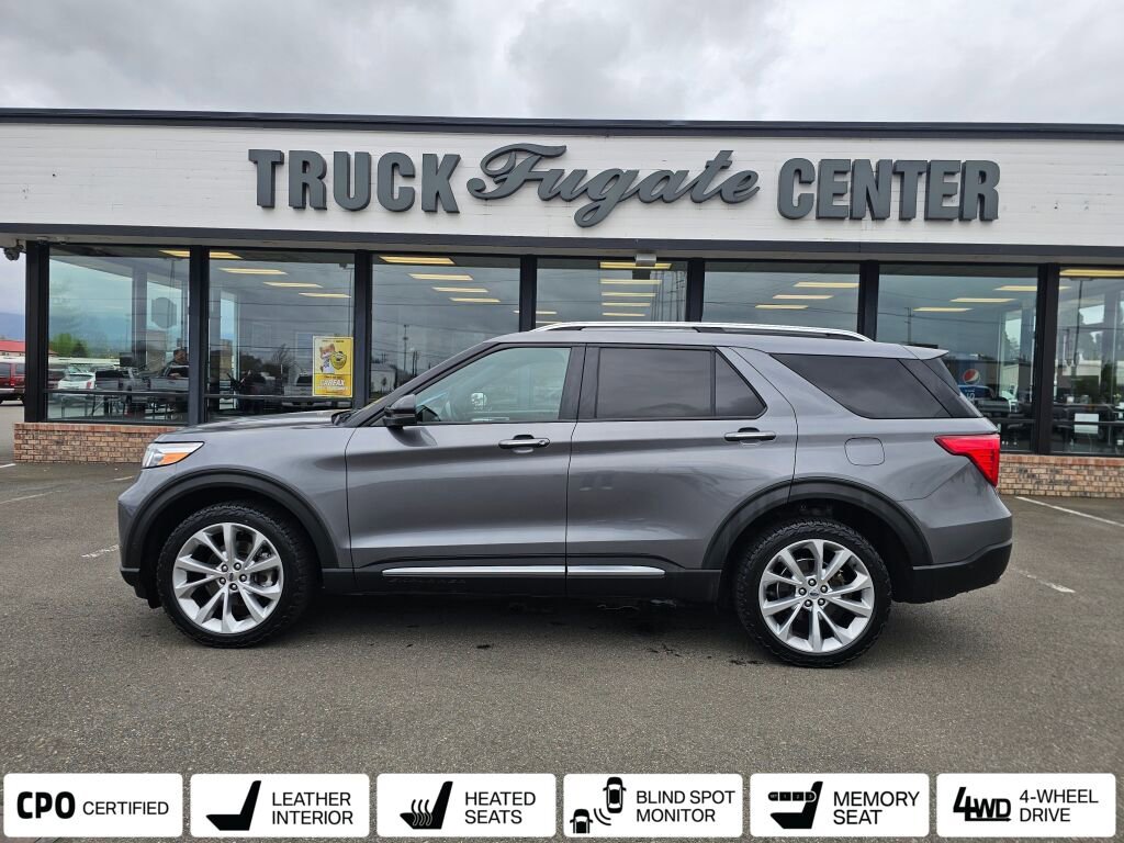 Certified 2021 Ford Explorer Platinum w/ Equipment Group 601A