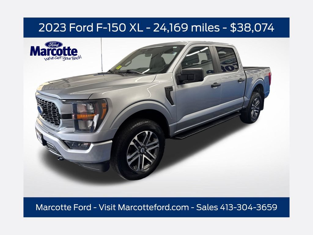 Certified 2023 Ford F150 XL w/ STX Appearance Package AWD/4WD image 1