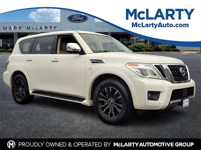 Used 2019 Nissan Armada Platinum w/ Captain's Chairs Package
