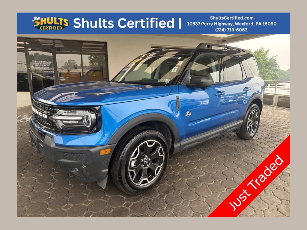 Certified 2025 Ford Bronco Sport Outer Banks w/ Outer Banks Tech Package+