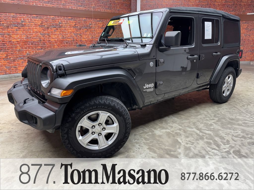 Used 2020 Jeep Wrangler Unlimited Sport S AWD/4WD image 1