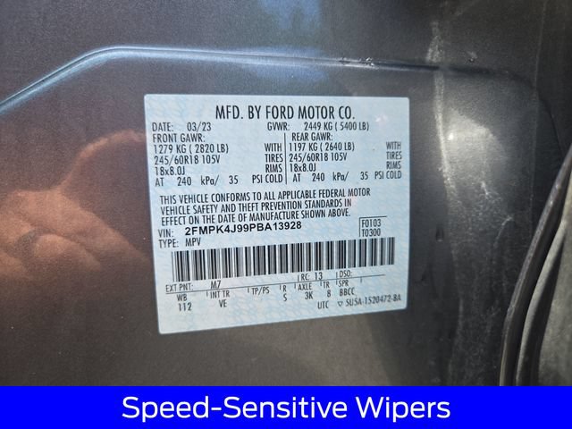 Certified 2023 Ford Edge SEL w/ Convenience Package AWD/4WD image 34
