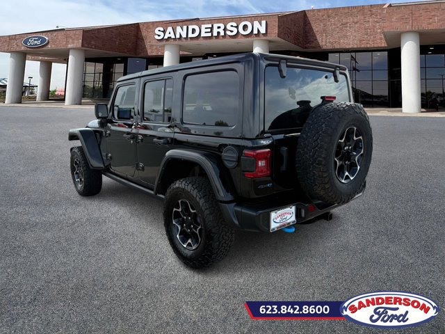 Used 2021 Jeep Wrangler Unlimited Rubicon 4xe w/ Cold Weather Group AWD/4WD image 3