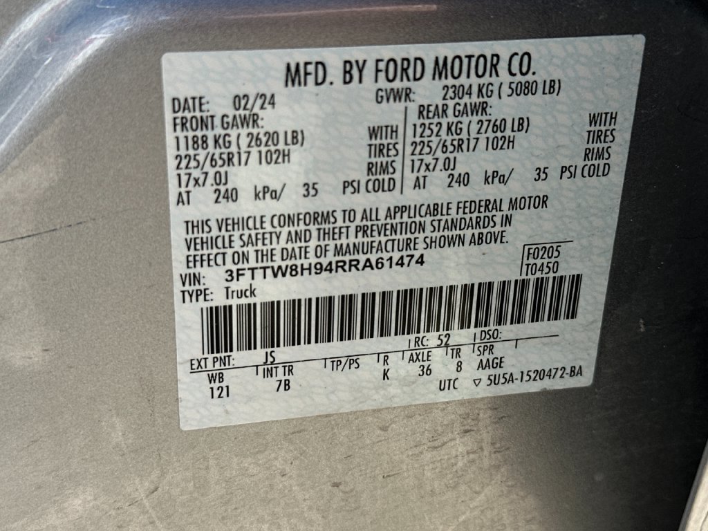 Certified 2024 Ford Maverick XLT FWD image 27
