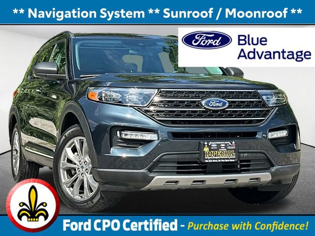 Certified 2022 Ford Explorer XLT w/ Equipment Group 202A AWD/4WD image 1