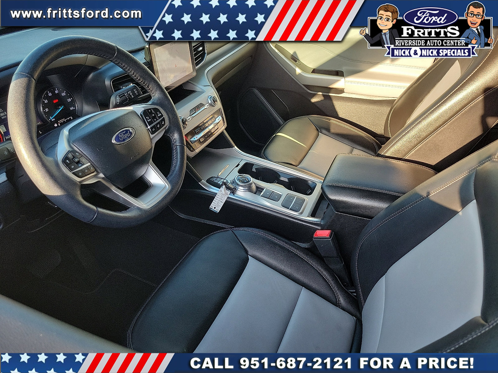 Certified 2022 Ford Explorer XLT w/ Equipment Group 202A image 4