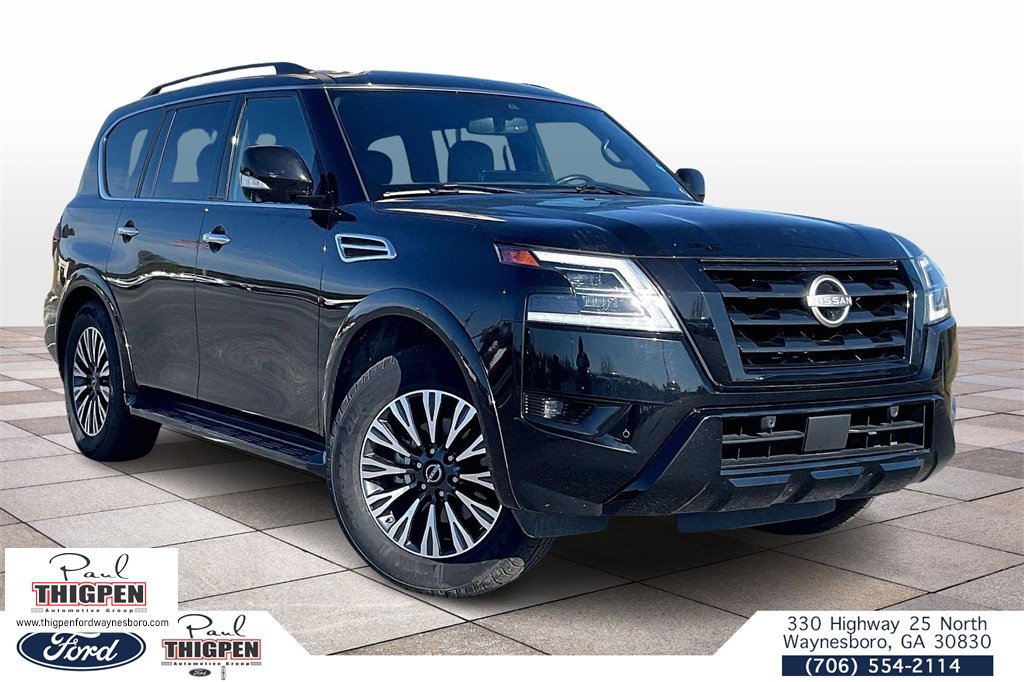 Used 2023 Nissan Armada SL w/ Midnight Edition Package image 1