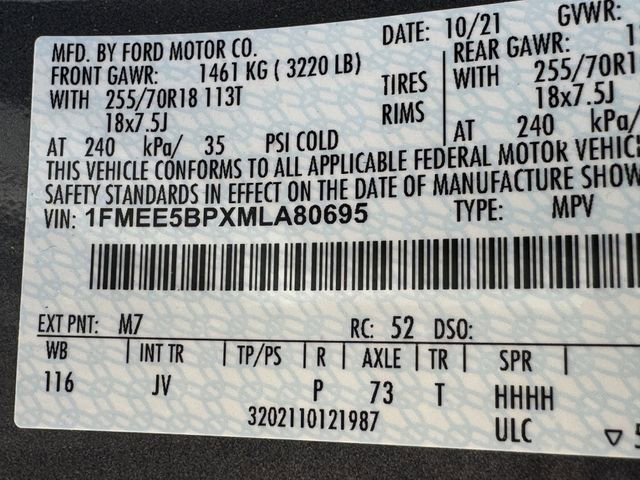 Certified 2021 Ford Bronco Outer Banks image 34