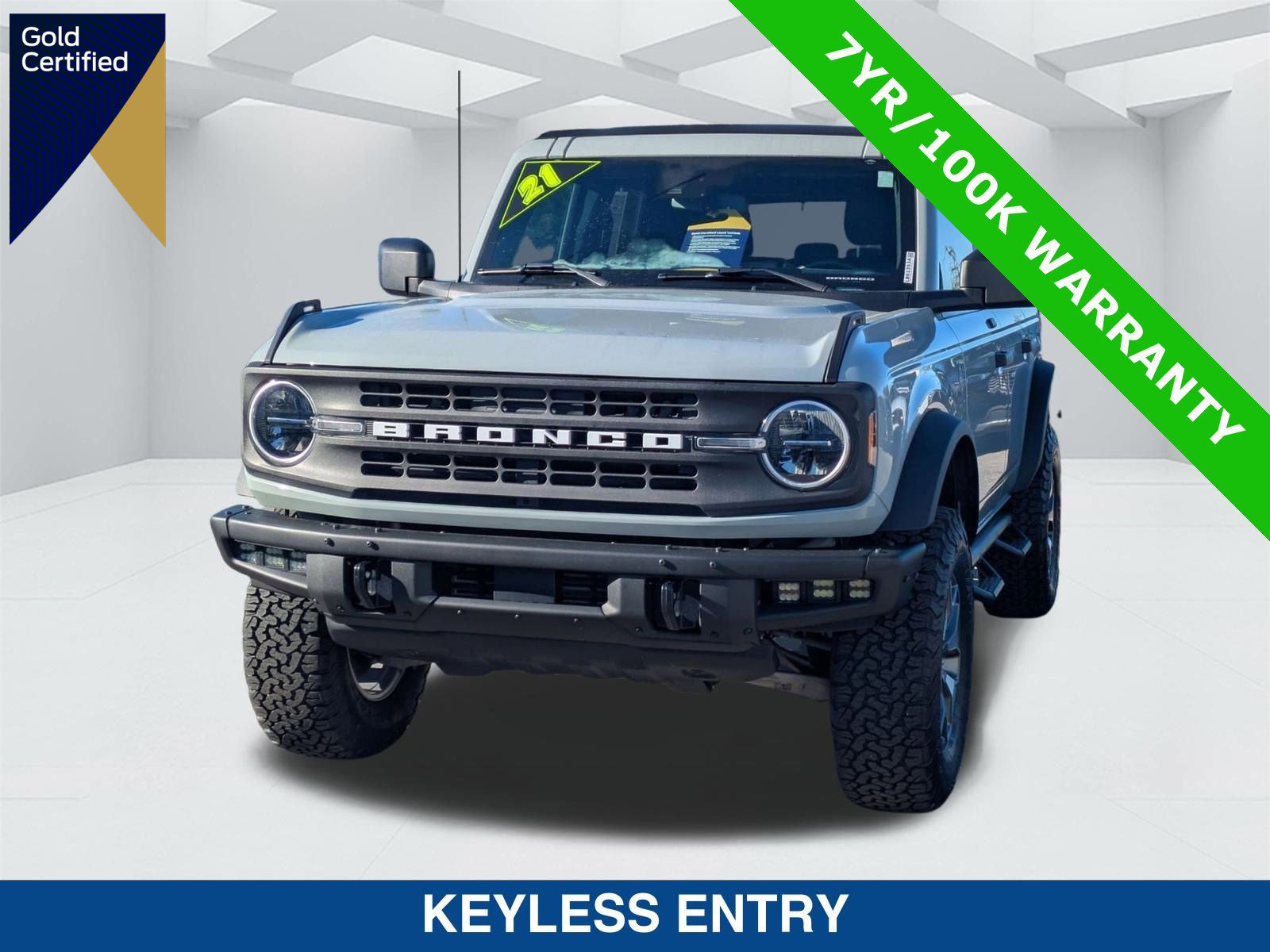 Certified 2021 Ford Bronco Black Diamond