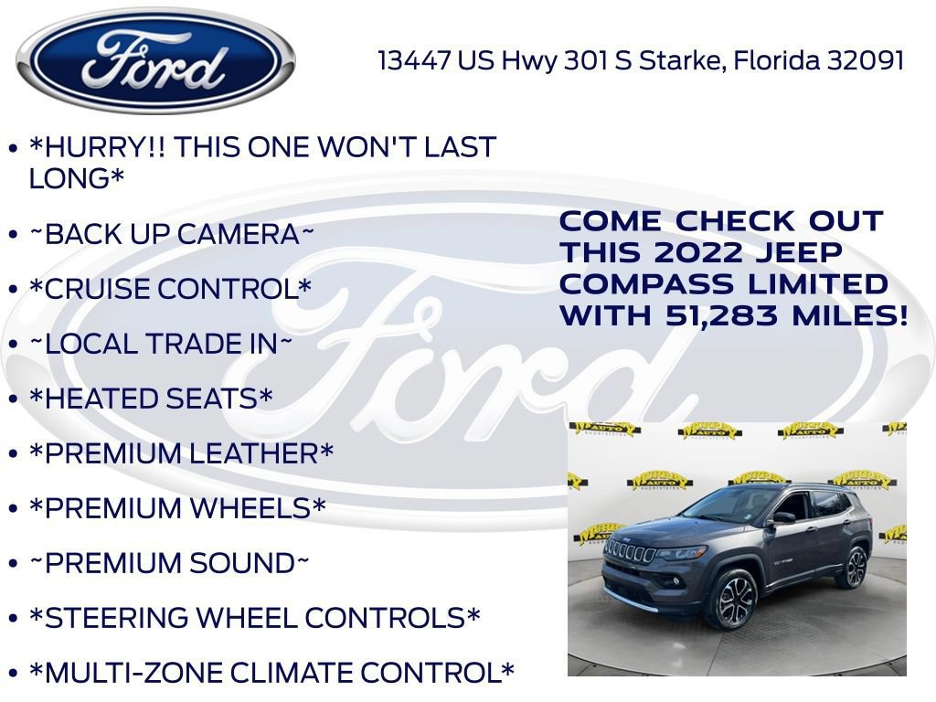 Used 2022 Jeep Compass Limited image 11