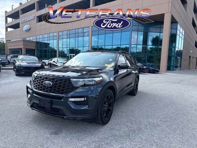 Certified 2023 Ford Explorer ST-Line w/ Class IV Trailer Tow Package