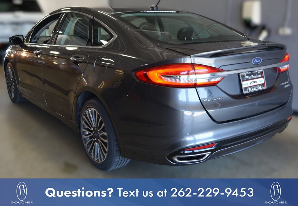Certified 2018 Ford Fusion Titanium AWD/4WD image 4