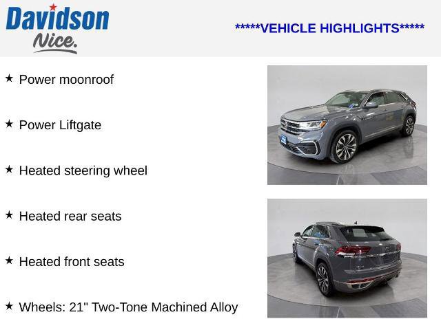Used 2021 Volkswagen Atlas Cross Sport SEL Premium R-Line AWD/4WD image 9