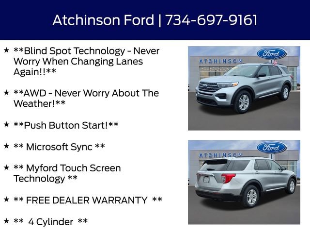 Certified 2024 Ford Explorer XLT AWD/4WD image 9