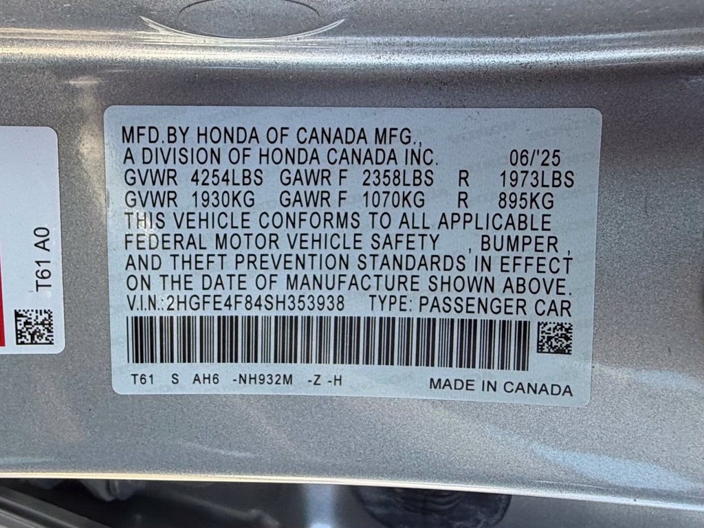 Used 2025 Honda Civic Sport image 32