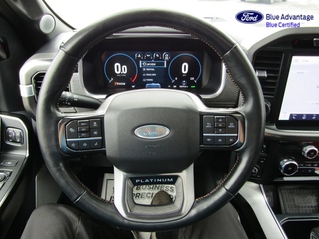 Certified 2022 Ford F150 Platinum w/ Equipment Group 701A High AWD/4WD image 29