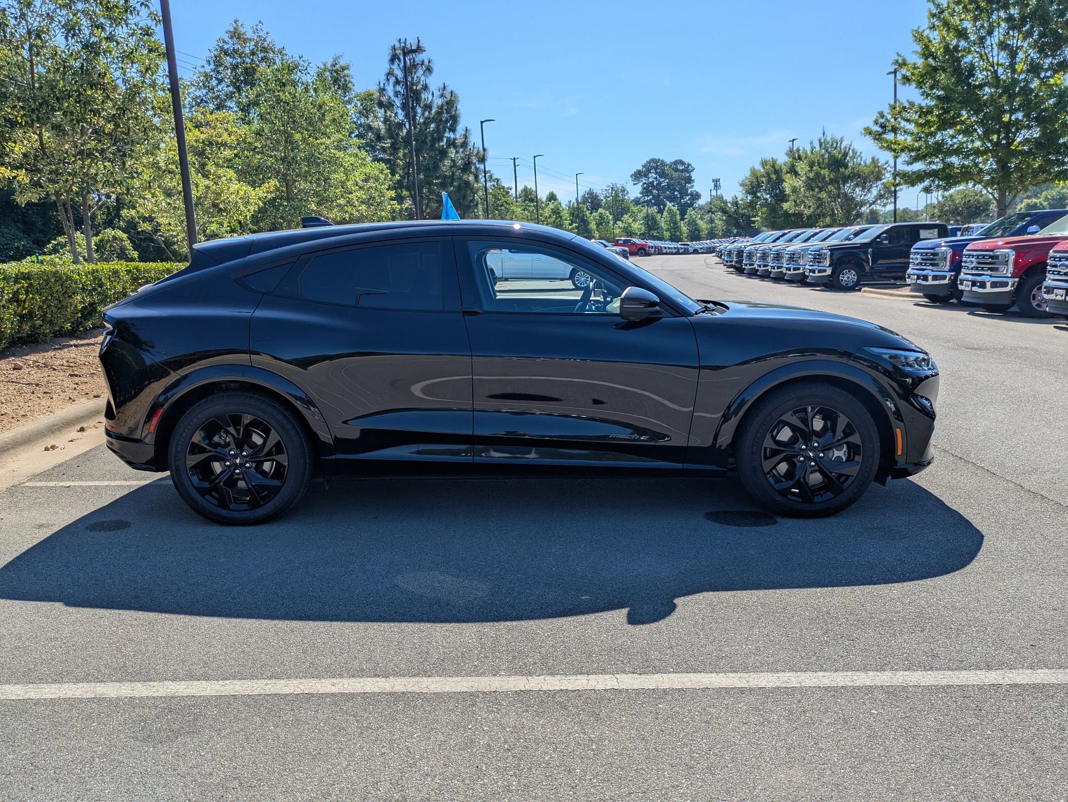 Certified 2023 Ford Mustang Mach-E Premium w/ Mustang Nite Pony Package RWD image 3