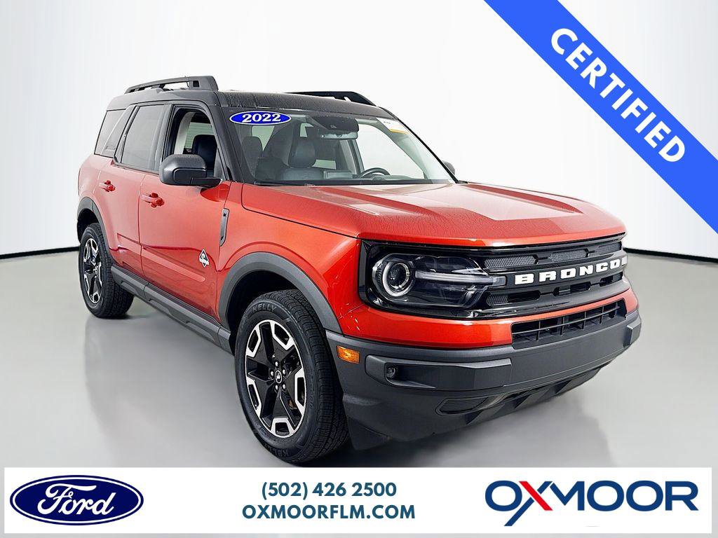 Certified 2022 Ford Bronco Sport Outer Banks w/ Tech Package