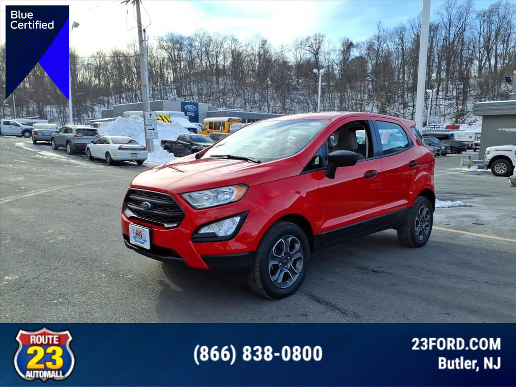 Certified 2019 Ford EcoSport S