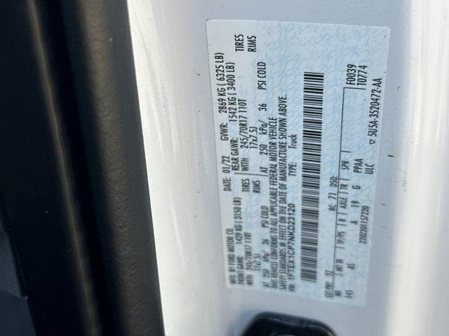 Certified 2022 Ford F150 XL w/ Equipment Group 101A High RWD image 26
