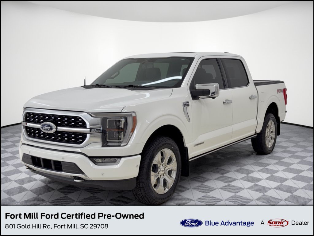 Certified 2022 Ford F150 Platinum w/ Equipment Group 701A High AWD/4WD image 1