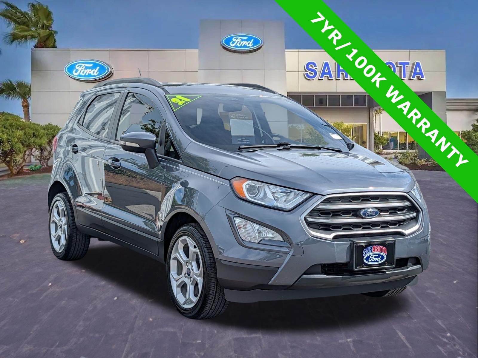 Certified 2021 Ford EcoSport SE w/ SE Convenience Package