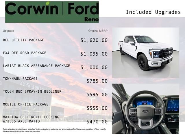 Certified 2024 Ford F150 Lariat w/ Bed Utility Package image 10