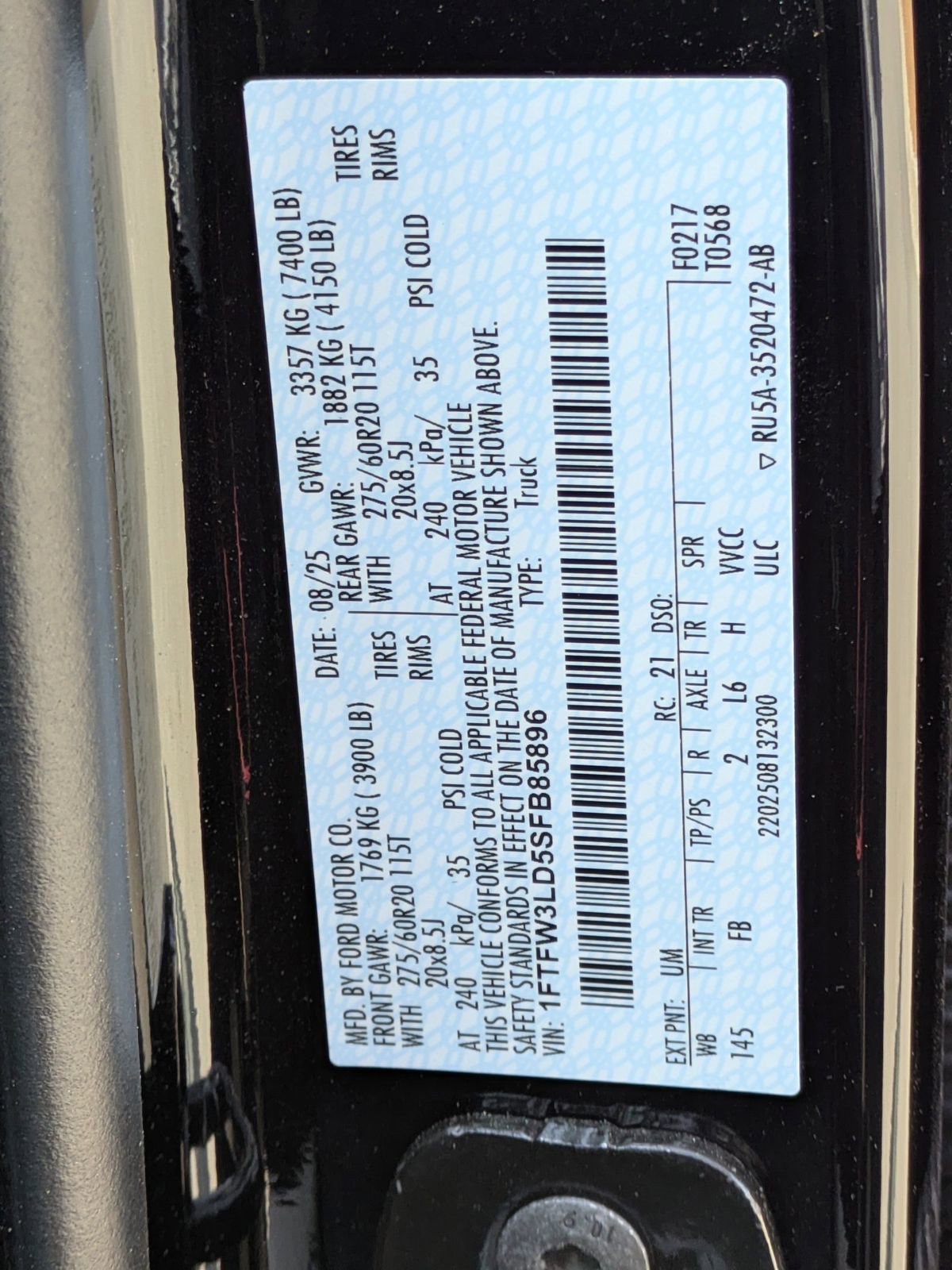 Certified 2025 Ford F150 XLT w/ Equipment Group 302A MID image 15