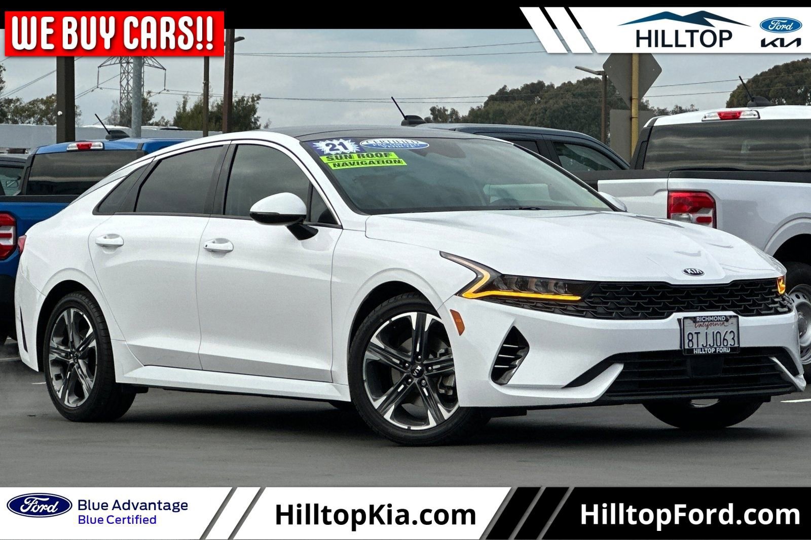 Used 2021 Kia K5 EX w/ EX Premium Package image 6