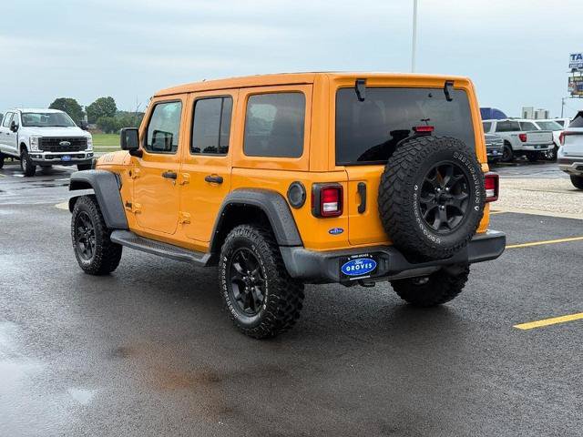 Used 2021 Jeep Wrangler Unlimited Sport AWD/4WD image 3