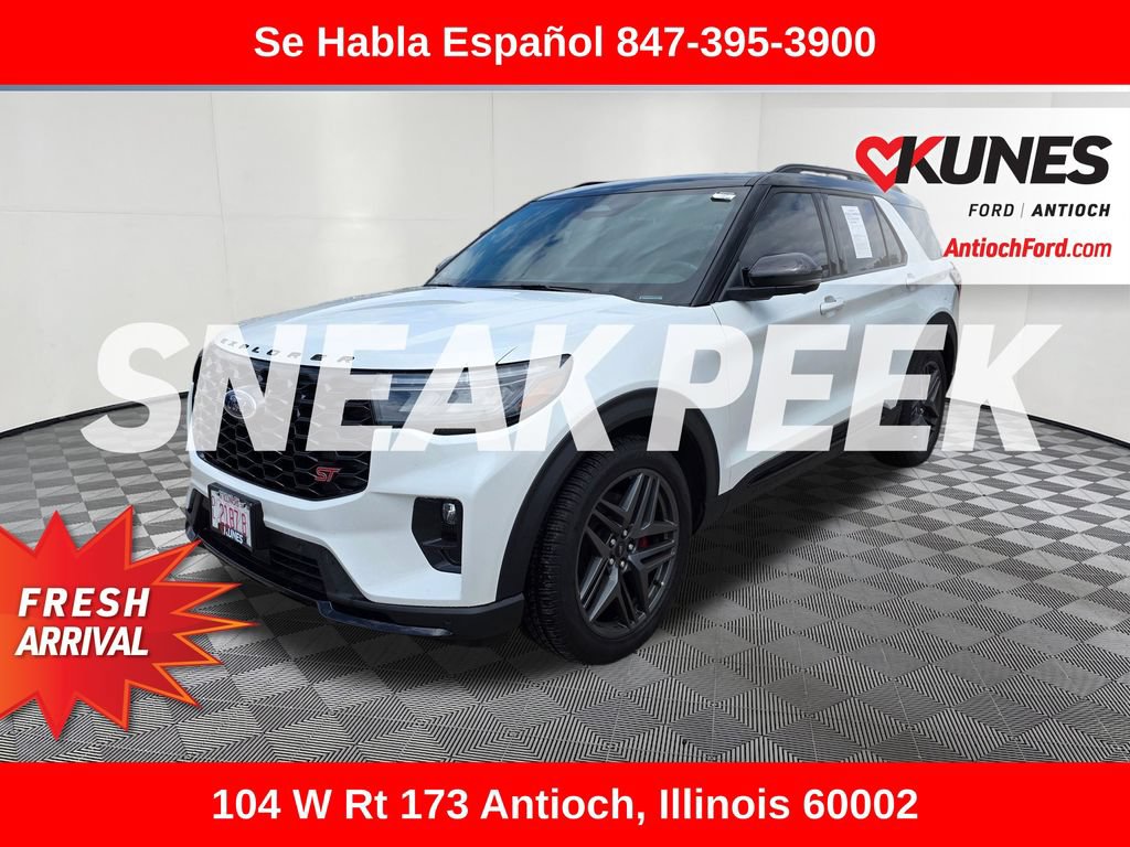 Certified 2025 Ford Explorer ST w/ Sun And Sound Package AWD/4WD image 3