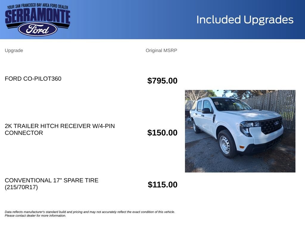 Certified 2026 Ford Maverick XL FWD image 20