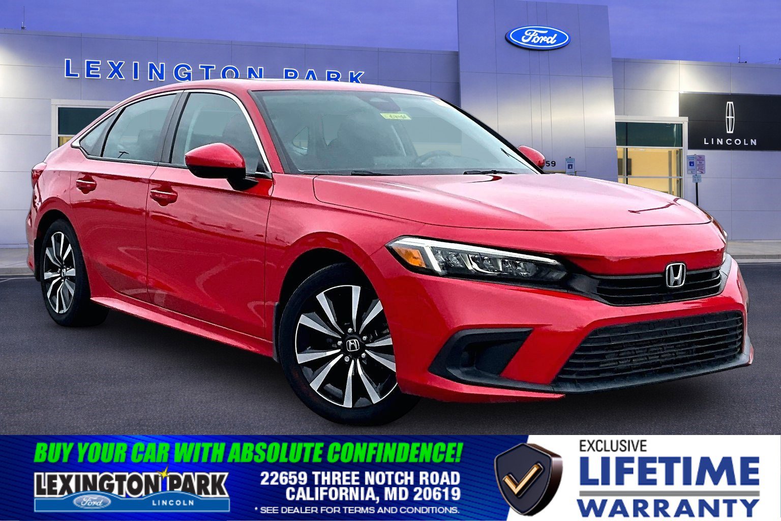 Used 2022 Honda Civic EX