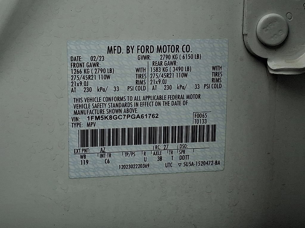 Certified 2023 Ford Explorer ST w/ Equipment Group 401A image 29