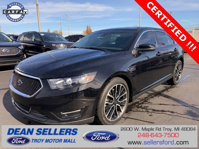 Certified 2018 Ford Taurus SHO