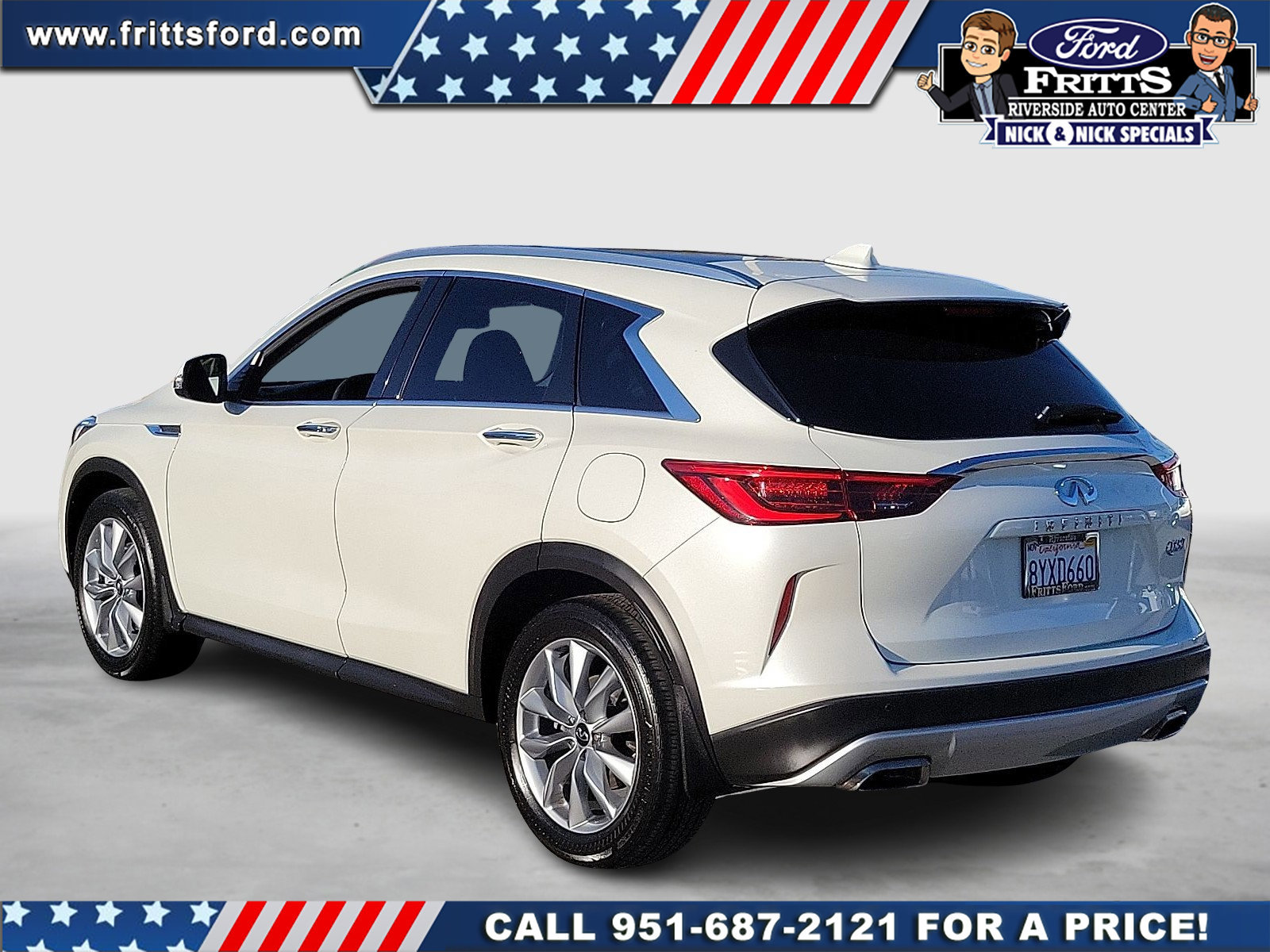 Used 2021 INFINITI QX50 Luxe image 2