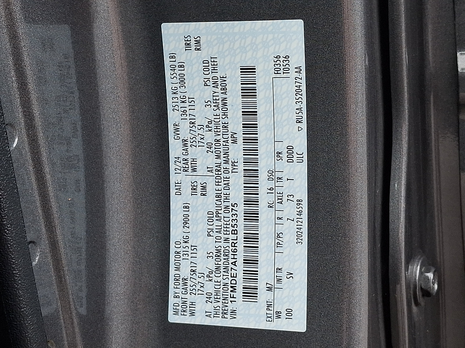 Certified 2024 Ford Bronco Big Bend AWD/4WD image 32